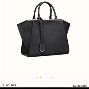 Fendi Classic black purse